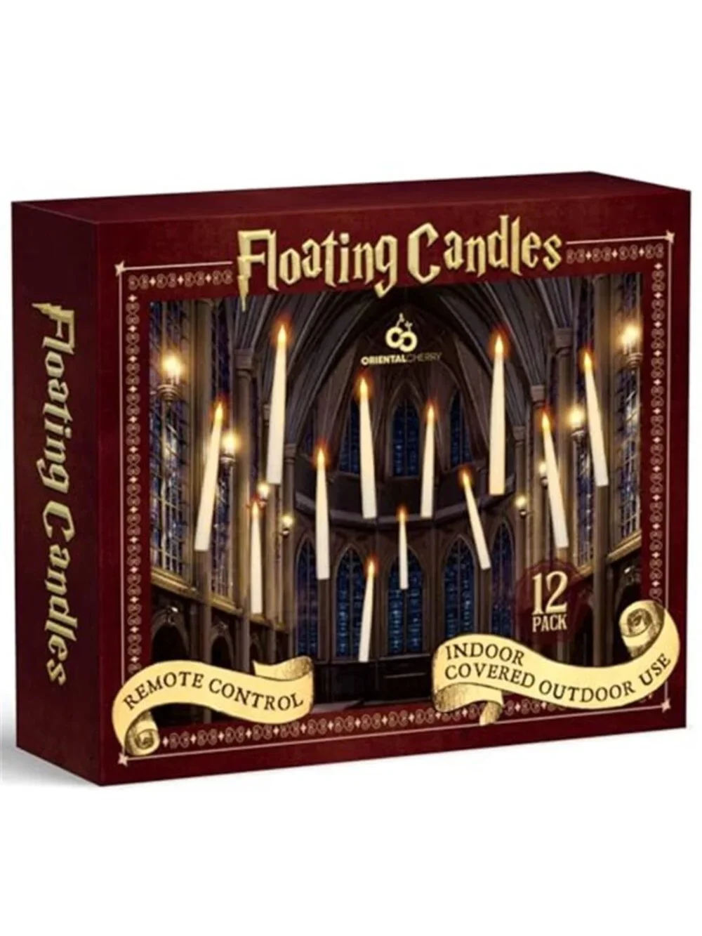 LED Candles with Remote Control -12Pcs Magic Witch Wizard